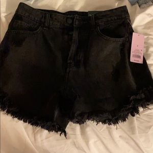 Target black shorts